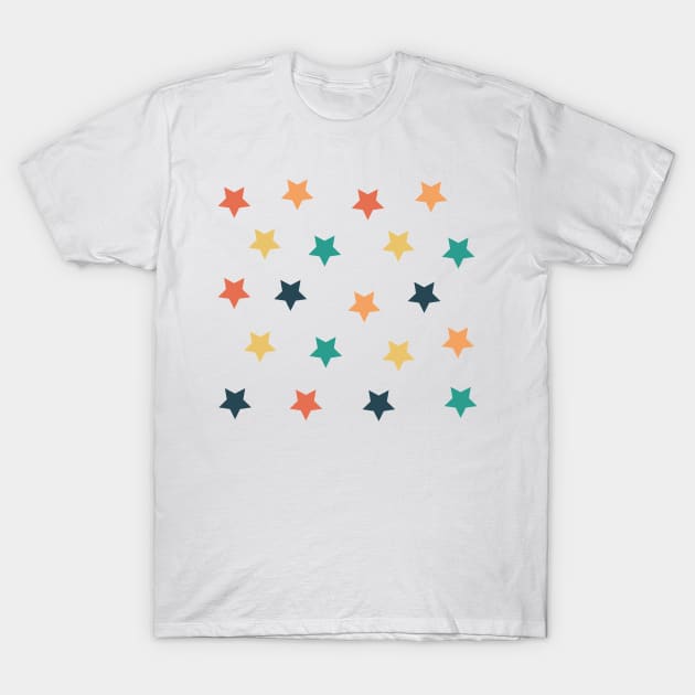 Rainbow Stars T-Shirt by ampp